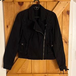 Michael Stars Linen Motorcycle Jacket